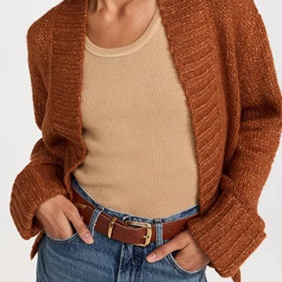 Rich Earth-Tone Z Supply Open Cardigan size S NWT - Picture 1 of 7